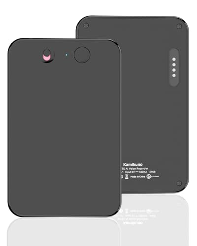 AI ボイスレコーダー ワンタッチ録音 文字起こし Amazon.co.jp: Kamikuno AI ボイスレコーダー 自動文字起こし